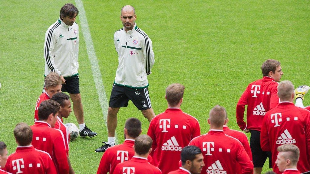 1. Training unter Guardiola