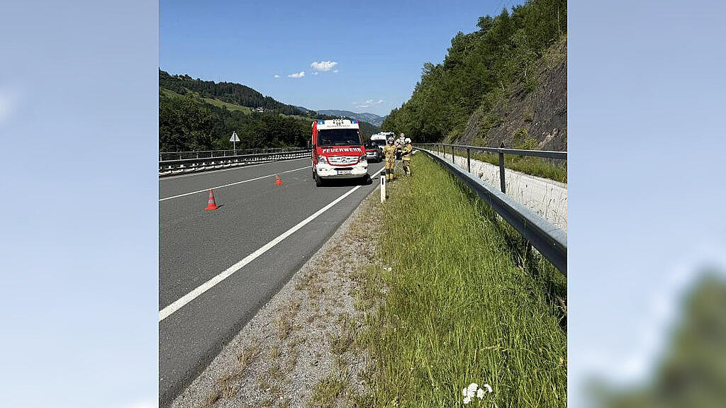 Biker-Unfall B311