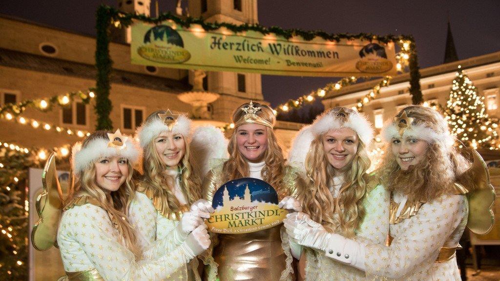 Das Christkindl und seine Engerl
