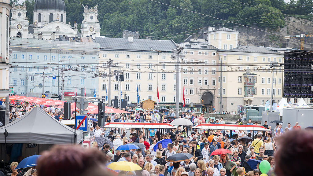 Salzburger Stadtfest Freitag