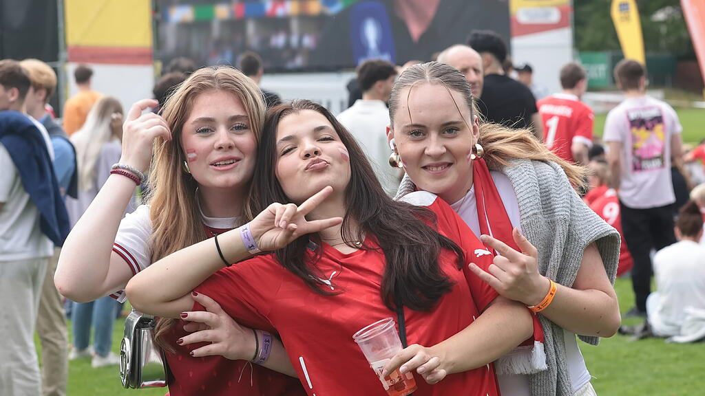 Public Viewing in Salzburg: Österreich vs. Polen