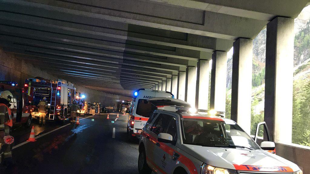 Frontalcrash im Felbertauerntunnel
