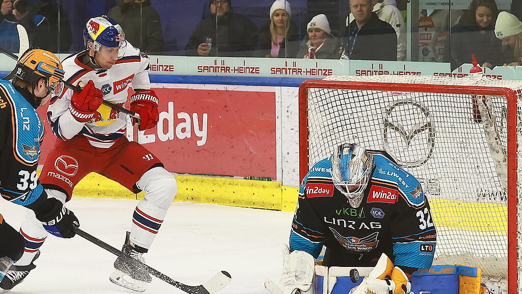 EC Red Bull Salzburg gegen Black Wings Linz