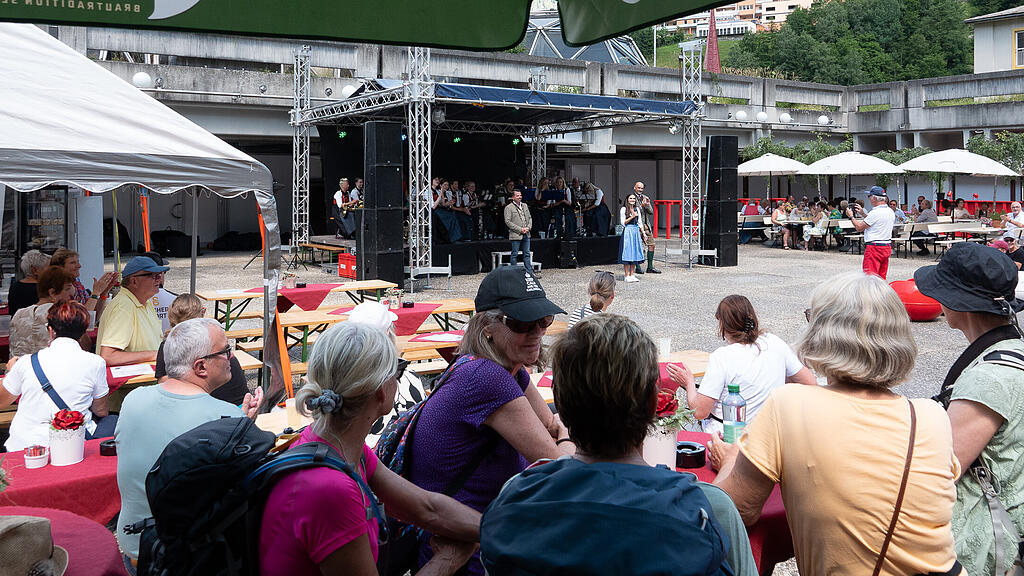 Straßenfest in Bad Gastein