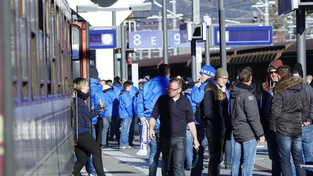 Schalke-Fans in Salzburg