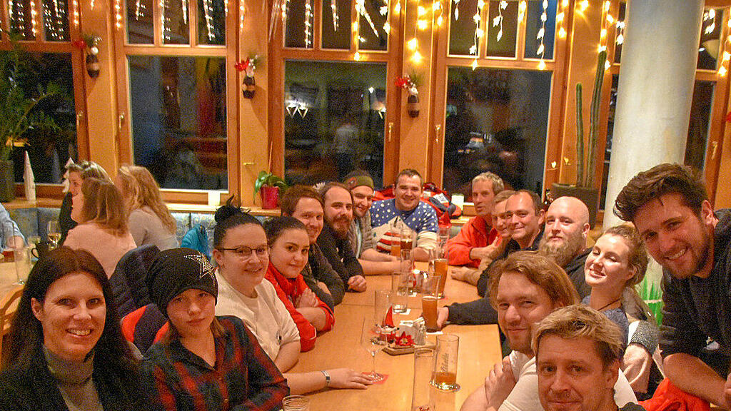 Christbaumschwimmen Wasserrettung Niedernsill