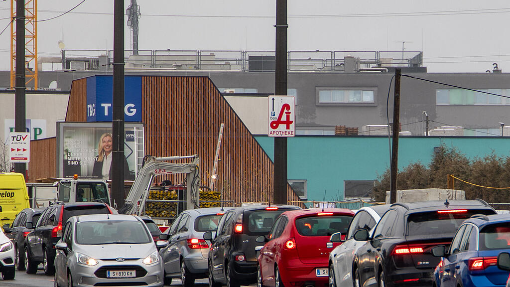 Stau Münchner Bundesstraße