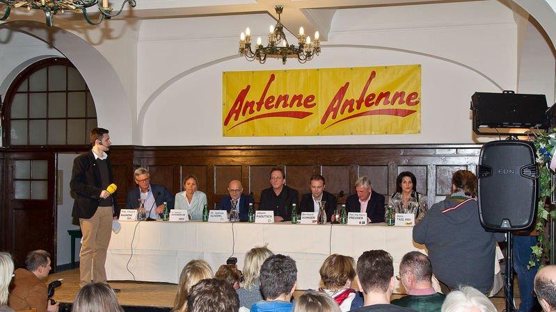 Wahlkonfrontation im Stieglkeller
