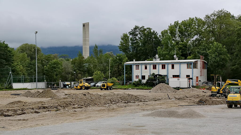 Ducks Field Baustelle