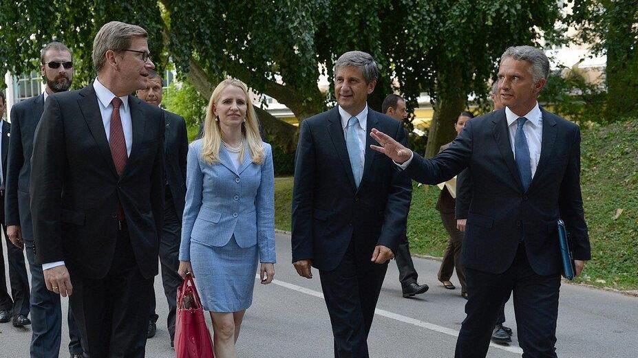 Außenminister-Treffen in Sbg II
