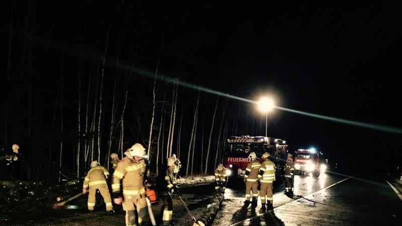 Sturm fegt über Salzburg: Feuerwehr St. Gilgen im Einsatz