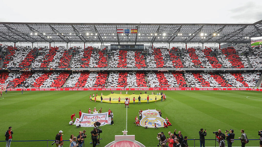 Red Bull Salzburg, Real Madrid, vor Anpfiff