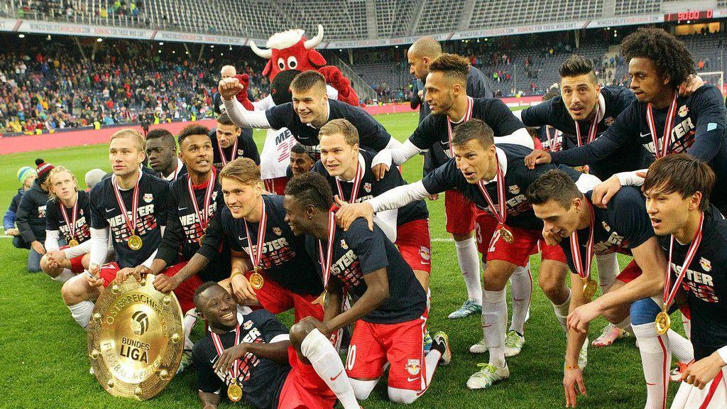Meisterfeier von Red Bull Salzburg