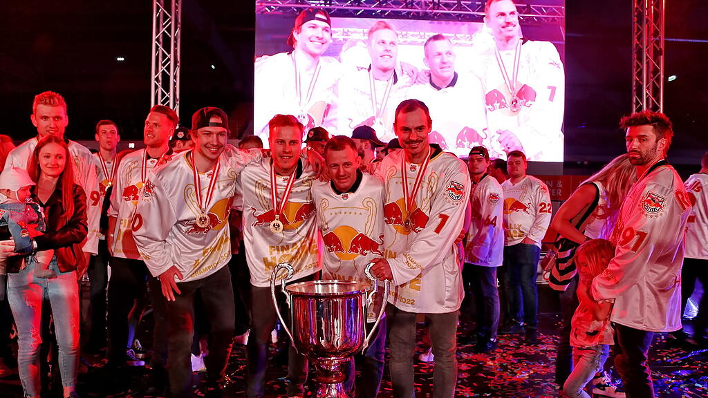 Meisterfeier EC Red Bull Salzburg