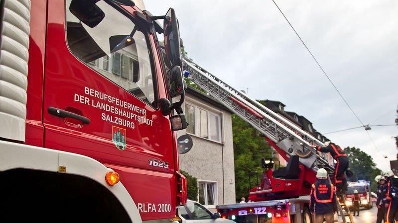 Wohnungsbrand in Plainstraße