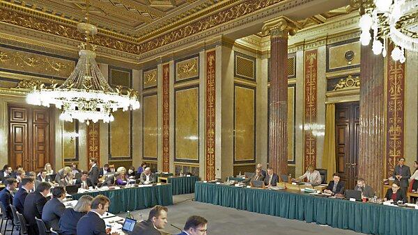 Sitzung des Hypo-U-Ausschusses im Parlament