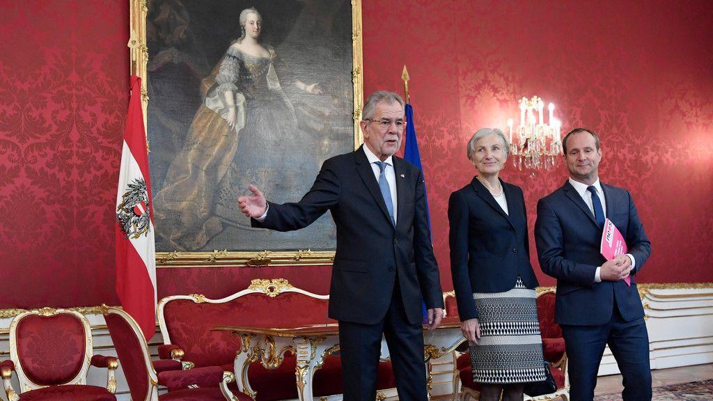 Strolz bei Bundespräsident Van der Bellen