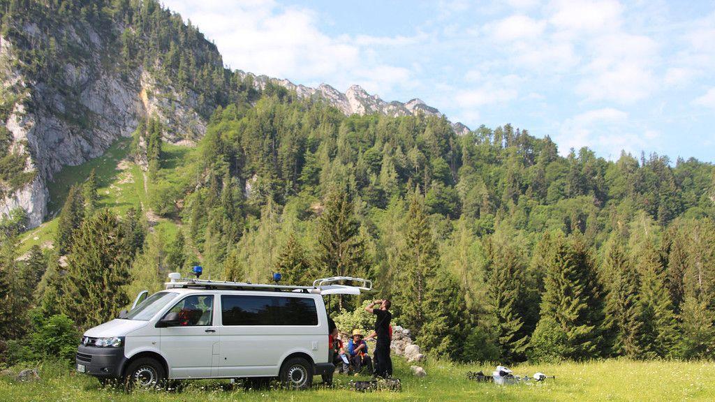 Suche nach vermisstem Bergsteiger