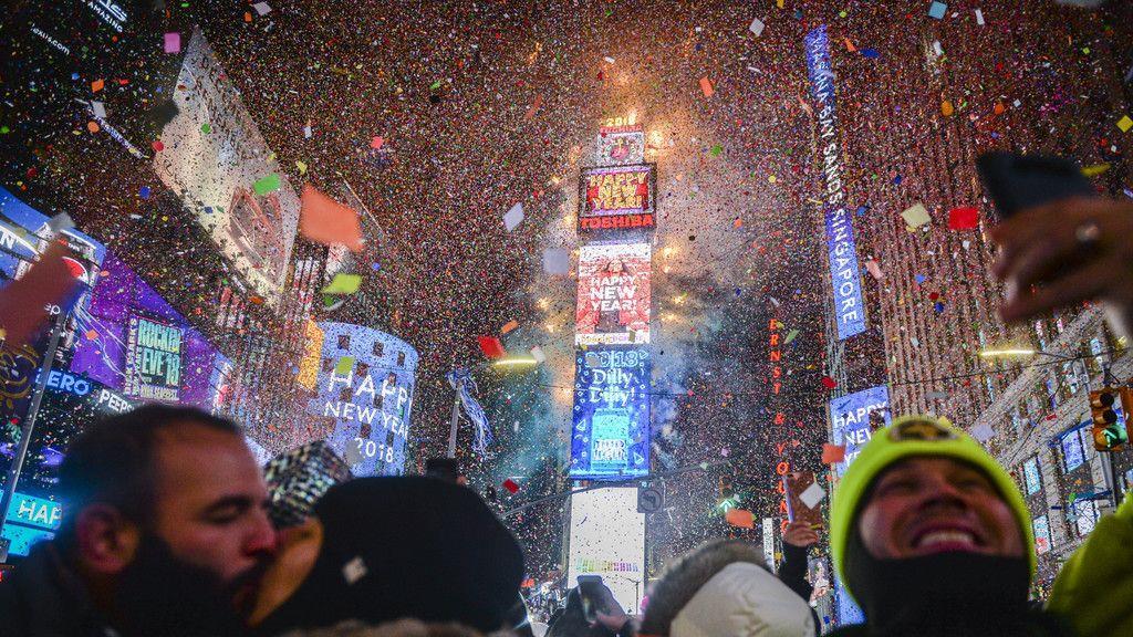 Silvester 2017 in New York