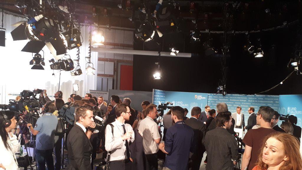 Landtagswahl: Volles Haus im Wahlzentrum