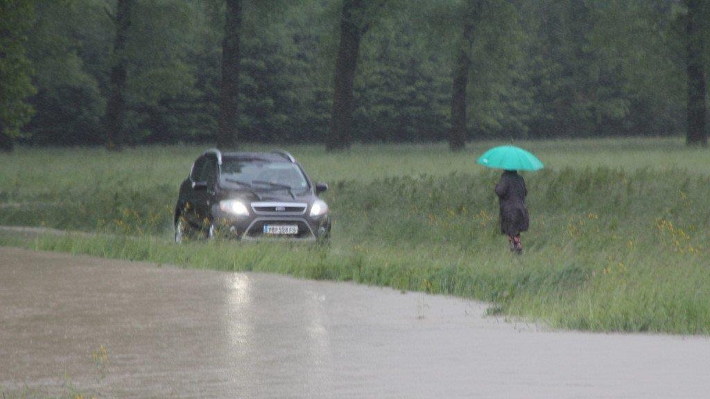 Hochwasser im Attergau