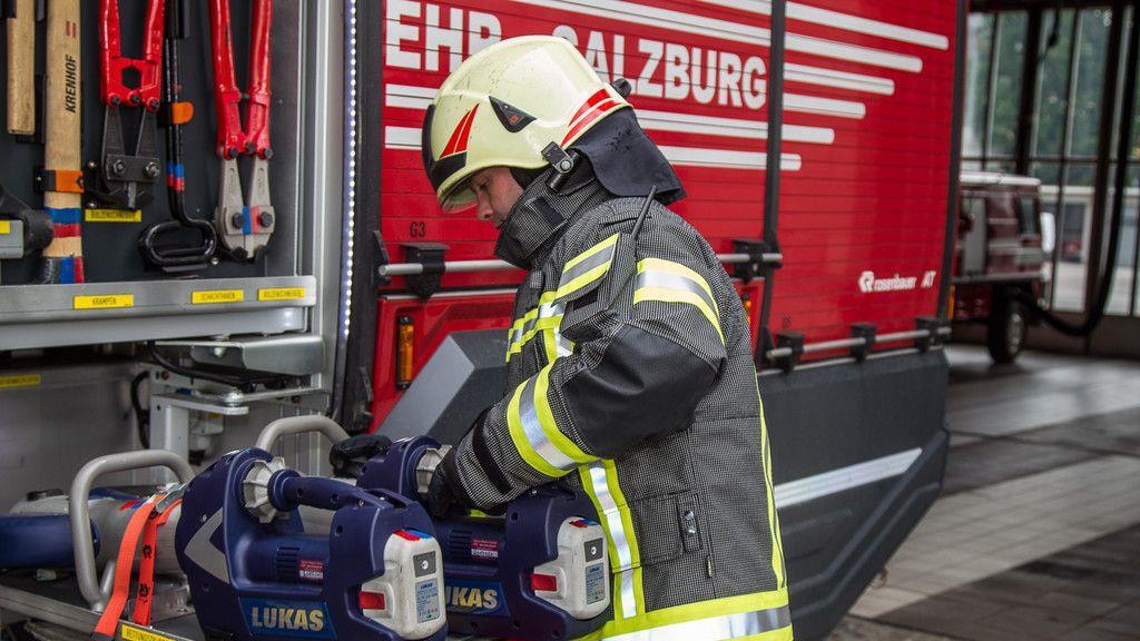 Schutzkleidung der Berufsfeuerwehr