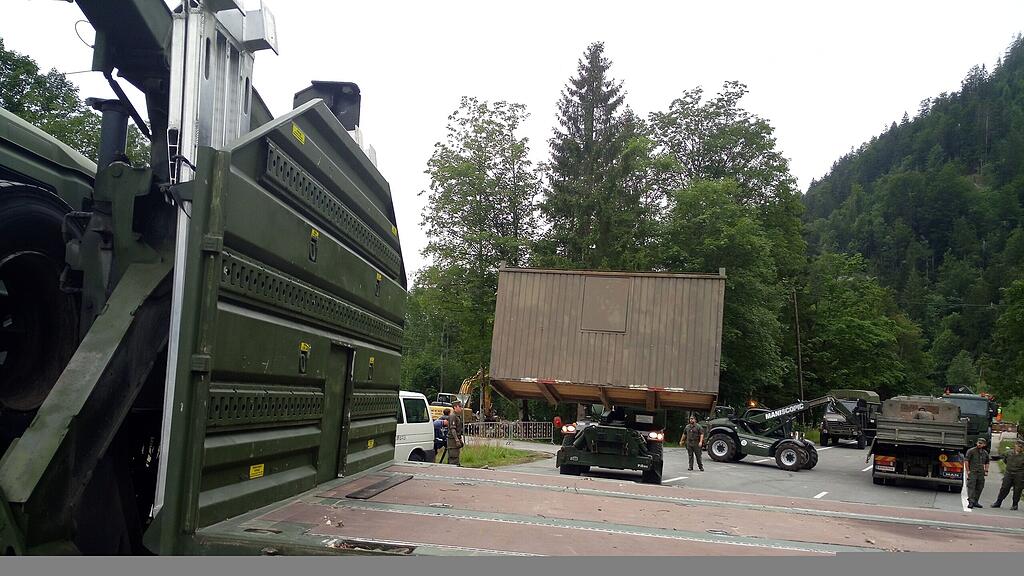 Bundesheer-Einsatz in Rußbach