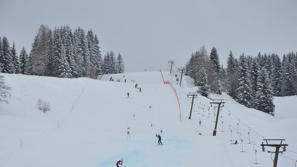 Skifahren auf der Postalm