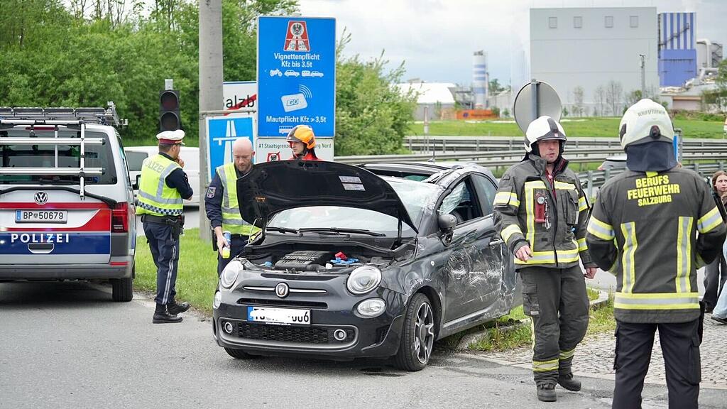Pkw-Überschlag Europark
