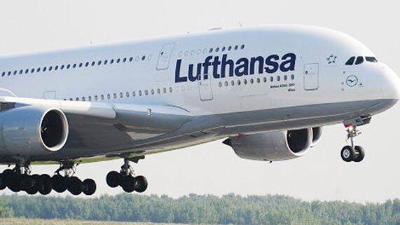 Turbulenzen auf einem Lufthansaflug nach Wien.