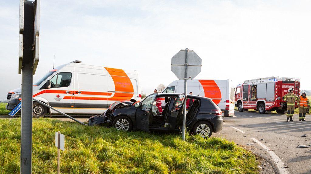 Straßwalchen: Verkehrsunfall fordert mehrere Verletzte