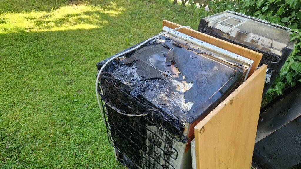 Küchenbrand in Sankt Gilgen