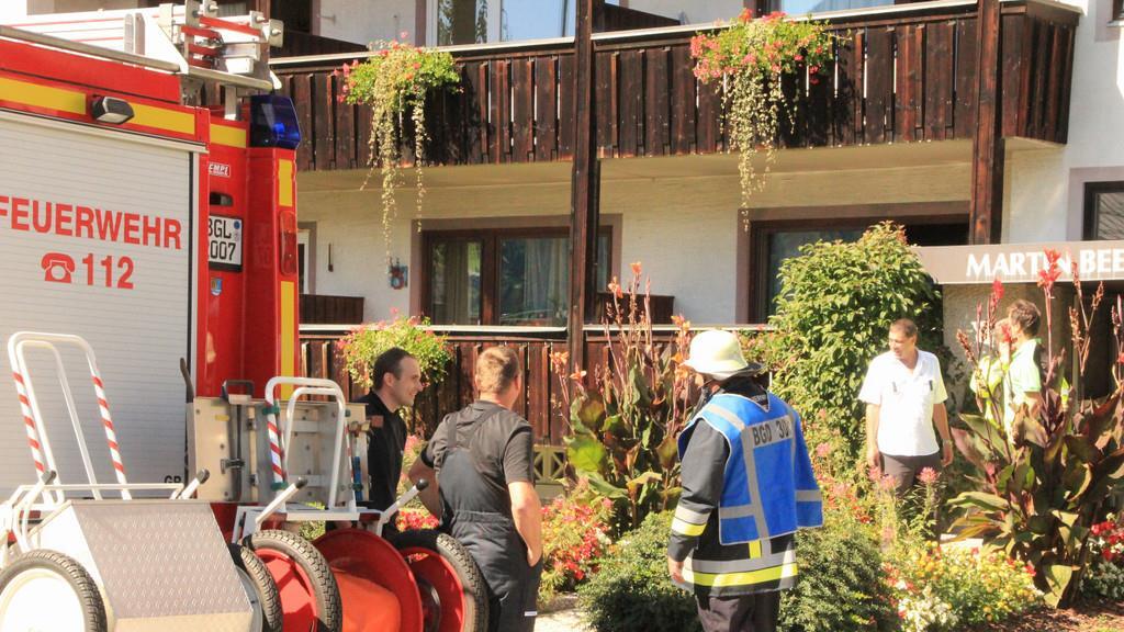 Bilder vom Großalarm