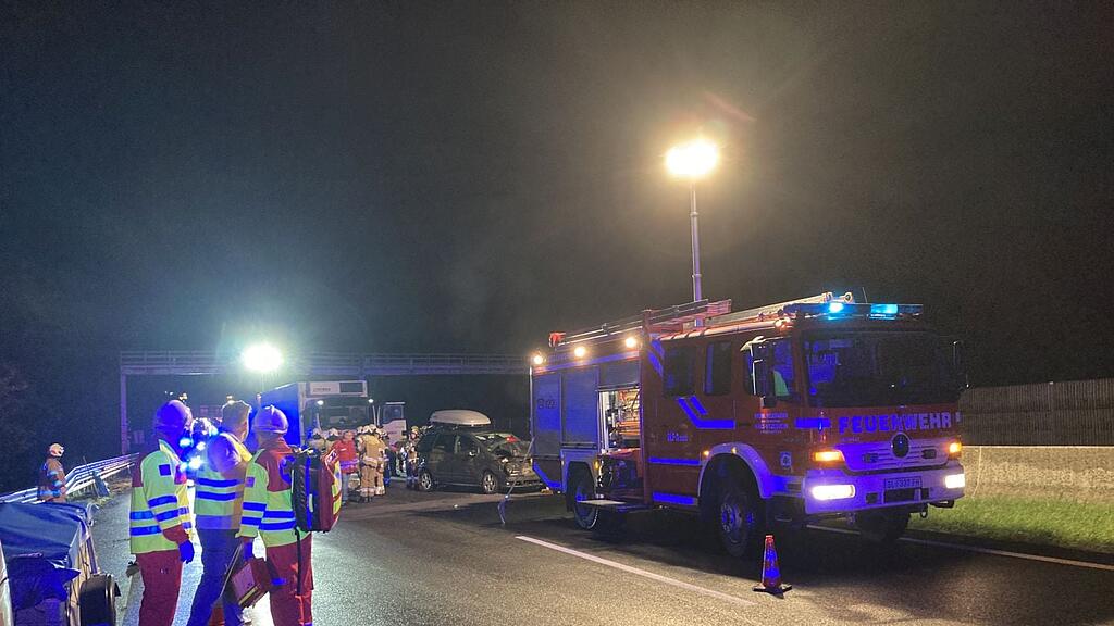 Unfall A1 Walserberg