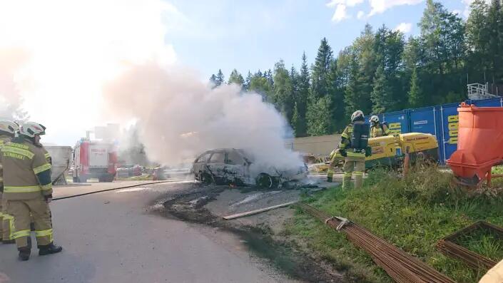 Auto-Brand auf A10