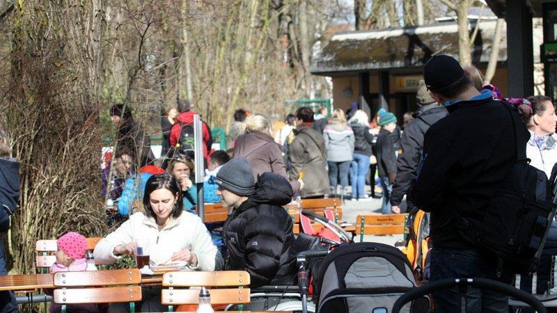 Frühling im Zoo München