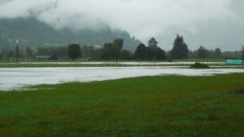 Überflutungen im Pinzgau