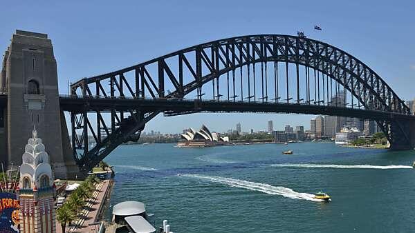 Städte wie Sydney haben sich bereits um bis zu einem Meter verschoben