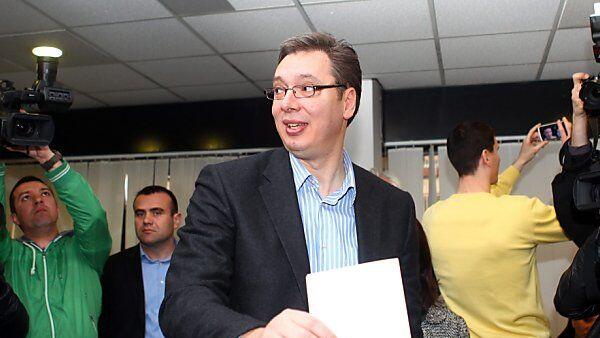 Vucics Partei erreichte knapp 50 Prozent