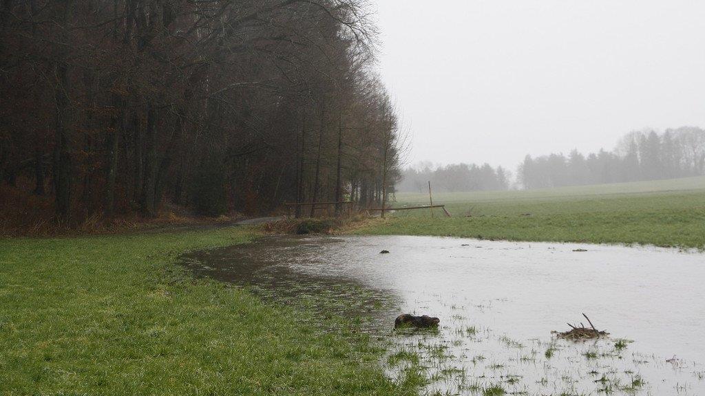 Hochwasser in Petting