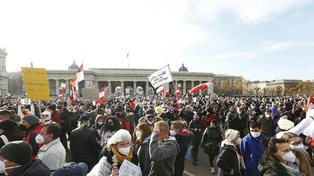 Corona-Demo Wien