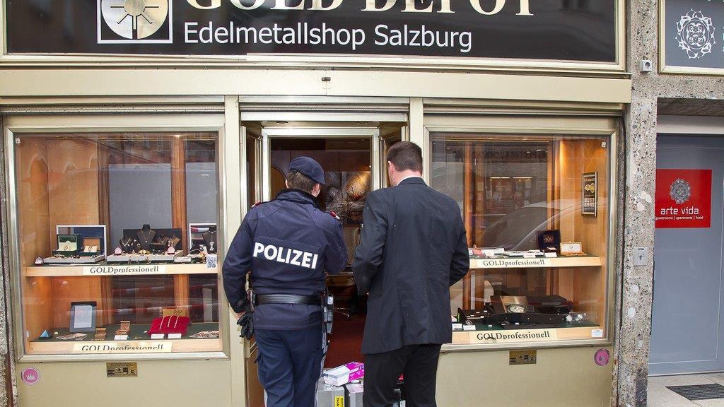 Überfall auf Goldhändler in der Dreifaltigkeitsgasse
