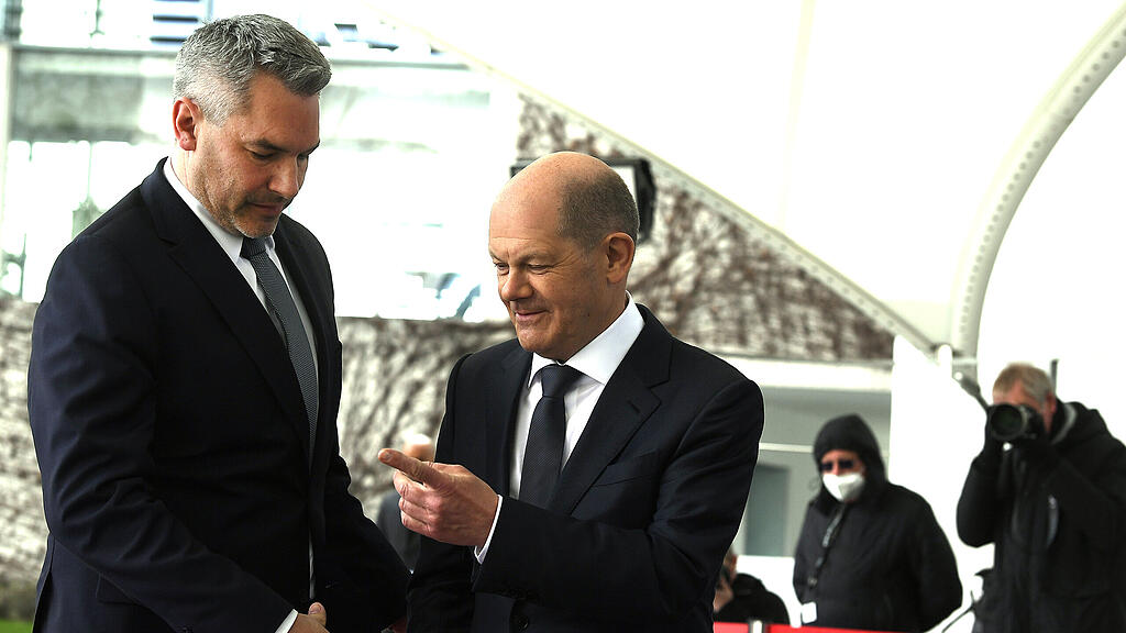 Nehammer trifft Scholz in Berlin