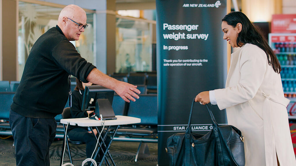 Waagen Flughafen Neuseeland