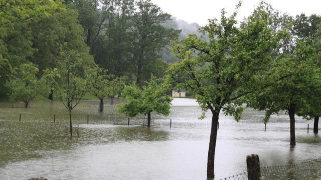 Hochwasser in Tittmoning