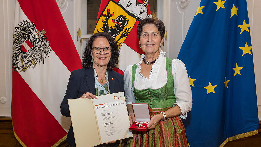 Land Salzburg zeichnet engagierte Personen aus