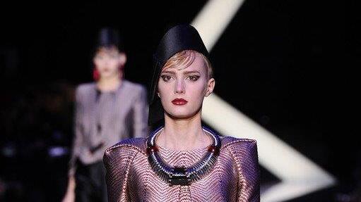 Pariser Haute Couture: Giorgio Armani Frühjahr/ Sommer 2013