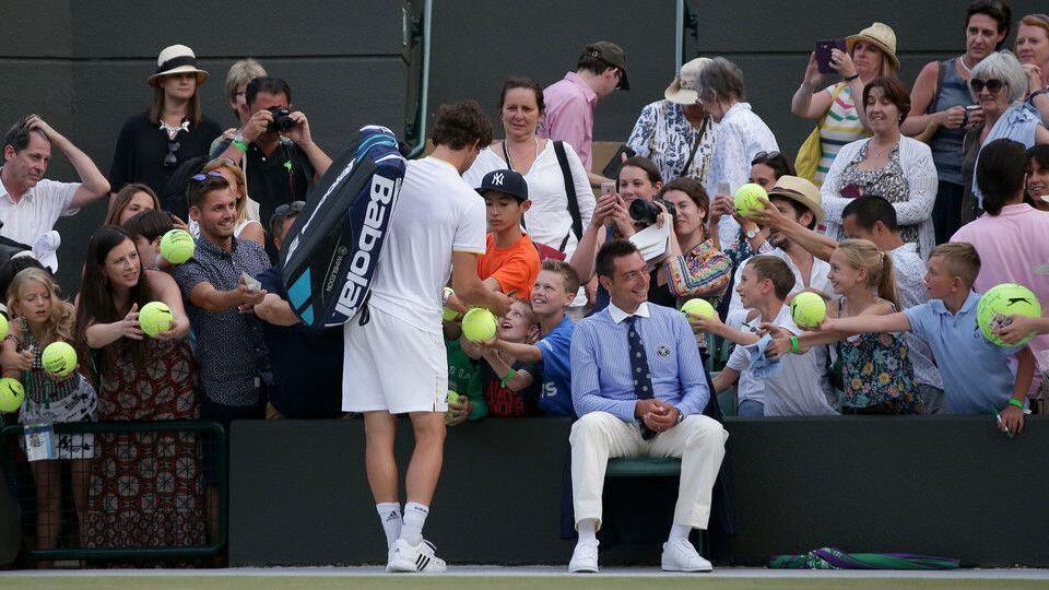 Thiem vs. Donaldson Wimbledon 2017