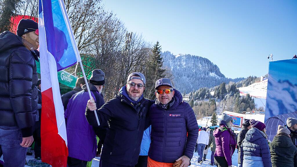 Die Stimmung beim 84. Hahnenkamm-Rennen!