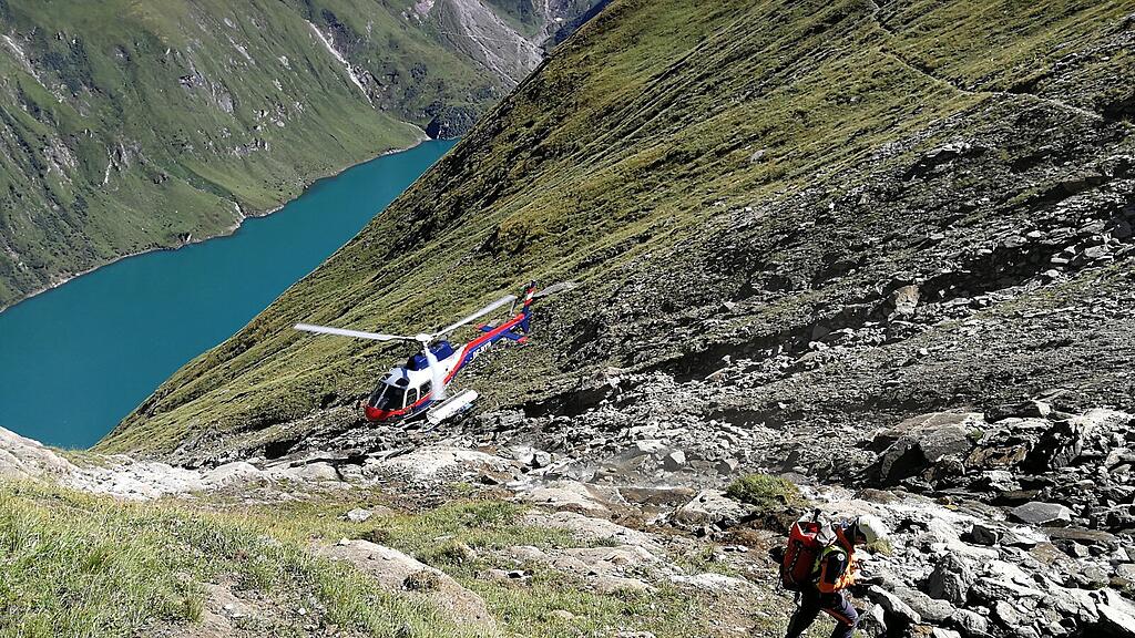 Felssturz Mooserboden, Kaprun